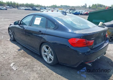2017 BMW 440I Gran Coupe xDrive from USA, damaged, VIN WBA4E5C57HG188717